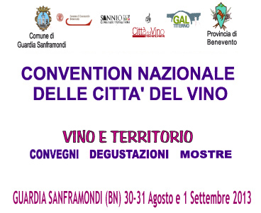 Convention delle citt? del vino - poster della manifestazione