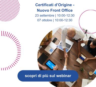 Webinar commercio estero