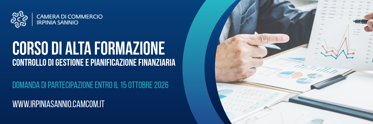 Corso di alta formazione "Controllo di gestione e pianificazione finanziaria"