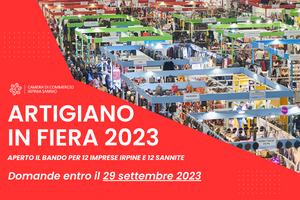 Artigiano in Fiera 2023 CCIAA Irpinia Sannio