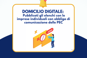 Domicilio Digitale: Pubblicati gli elenchi con le imprese individuali con obbligo di comunicazione delle PEC