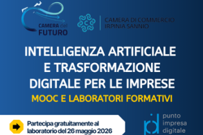 Al via il percorso formativo gratuito “Intelligenza Artificiale e Trasformazione Digitale per le MPMI”
