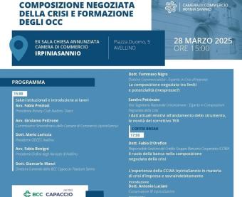 Composizione negoziata della crisi e formazione degli OCC Composizione negoziata della crisi e formazione degli OCC