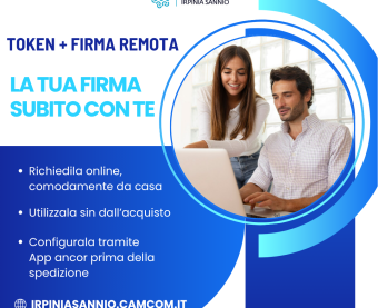Token+Firma Remota: la tua Firma subito con Te Token+Firma Remota: la tua Firma subito con Te