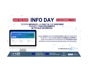 nuovo Info Day dedicato alla Chat AI MOSAICO