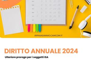 Diritto annuale 2024 soggetti ISA